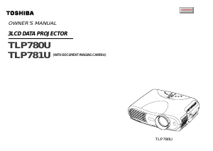 Handleiding Toshiba TLP-780U Beamer