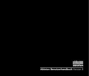 Bedienungsanleitung Ableton Live 8
