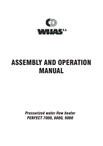 Manual Wijas Perfect 8000 Boiler
