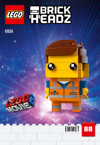 Priručnik Lego set 41634 Brickheadz Emmet