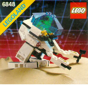 Manual Lego set 6848 Futuron Strategic pursuer