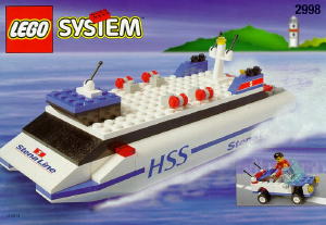 Manual Lego set 2998 Promotional Stena Line ferry