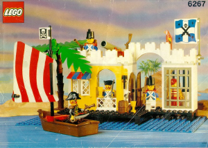 Handleiding Lego set 6267 Pirates Piratengevangenis