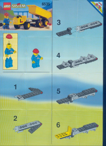 Hướng dẫn sử dụng Lego set 6535 Town Dumper