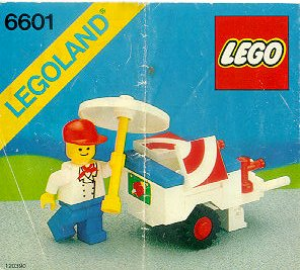 Handleiding Lego set 6601 Town IJscokar