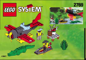 Handleiding Lego set 2769 Town Watervliegtuig