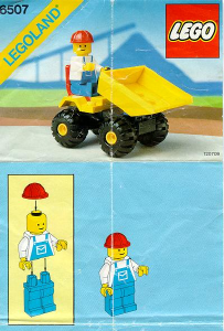 Manual Lego set 6507 Town Mini dumper