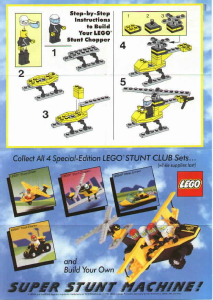 Manual Lego set 1561 Town Stunt chopper