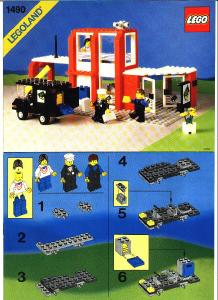 Handleiding Lego set 1490 Town Bank
