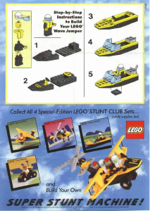 Manual Lego set 1562 Town Wave jumper