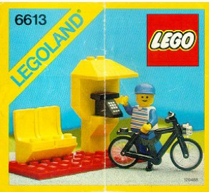 Bedienungsanleitung Lego set 6613 Town Telefonzelle