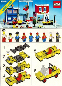 Manual Lego set 10041 Town Main street