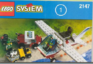Manual Lego set 2147 Town Dragon fly