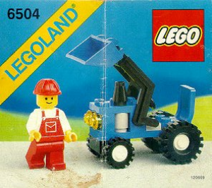 Manual Lego set 6504 Town Tractor