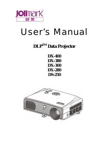 Handleiding Jolimark DX-380 Beamer