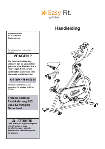 Handleiding Easy Fit WLIVEX92010.0 Hometrainer