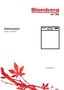 Bruksanvisning Blomberg LDV42124 Diskmaskin