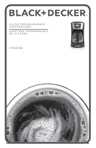 Bruksanvisning Black and Decker CM2030B Kaffebryggare