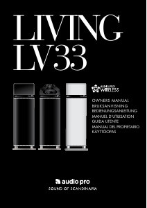 Handleiding Audio Pro Living LV33 Luidspreker