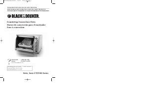 Manual de uso Black and Decker CTO100B Horno