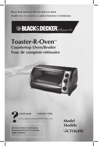 Manual Black and Decker CTO649C Oven