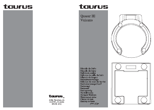 Käyttöohje Taurus Vulcano Henkilövaaka