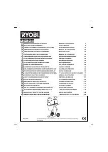 Manual Ryobi RSH-2455 Tocător grădină