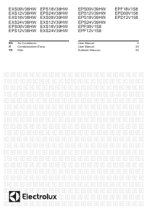 Manuale Electrolux EPS24V39HWI Condizionatore d’aria