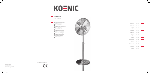 Kullanım kılavuzu Koenic KSF 400-M Fan