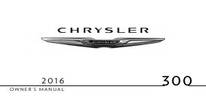 Manual Chrysler 300 (2016)