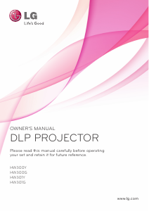 Manual LG HW301G Projector