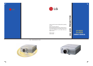Manual LG LP-XG24 Projector