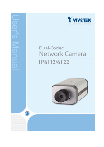 Manual Vivotek IP6112 IP Camera