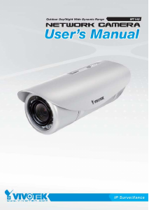 Manual Vivotek IP7142 IP Camera