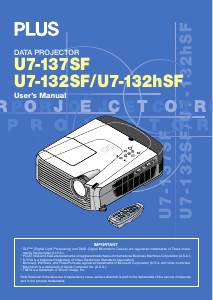 Bruksanvisning TAXAN U7-132hSF Projektor