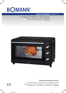 Manual Bomann MBG 6023 CB Oven