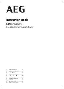 Manual AEG LX9-3-ÖKO Xprecision Aspirador