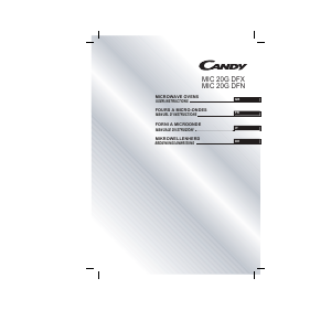 Bedienungsanleitung Candy MIC 20G DFN Mikrowelle