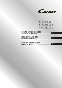 Mode d’emploi Candy CMXC 30DCVB Micro-onde