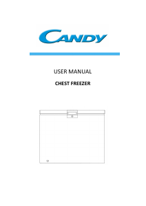 Manual Candy CMCH 202 SEL Freezer