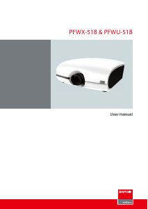 Handleiding Barco PFWX-51B Beamer