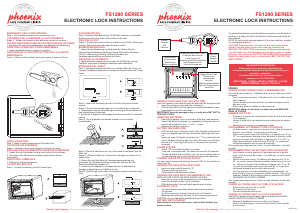 Manual de uso Phoenix FS1921E Caja fuerte