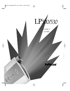 Bruksanvisning InFocus LP500 Projektor