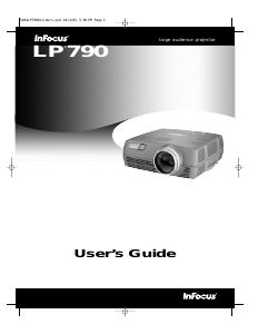 Bruksanvisning InFocus LP790 Projektor
