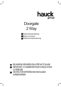 Mode d’emploi Hauck Doorgate 2 Way Barrière de sécurité bébé