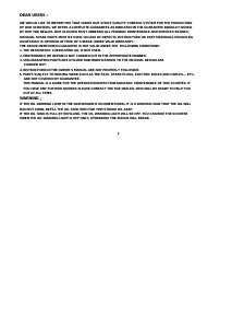 Bruksanvisning TGB R50X Skoter