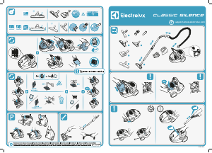 Manuale Electrolux ECS54B Classic Silence Aspirapolvere