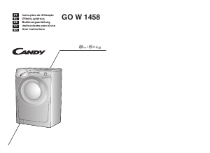 Handleiding Candy GO W1458-37S Was-droog combinatie