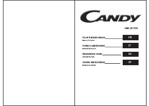 Bruksanvisning Candy CMG 2071 DS Mikrovågsugn