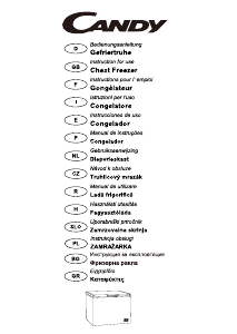 Handleiding Candy CCHE 250 Vriezer